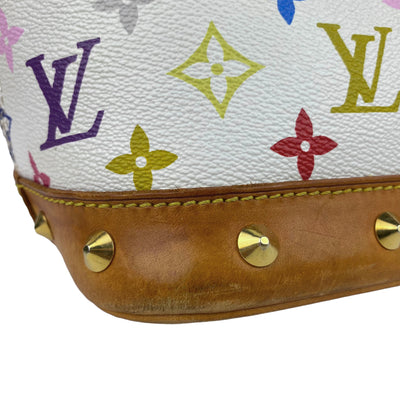 LOUIS VUITTON LIMITED EDITION  TAKASHI MURAKAMI ALMA PM HANDBAG