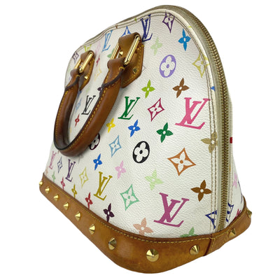 LOUIS VUITTON LIMITED EDITION  TAKASHI MURAKAMI ALMA PM HANDBAG