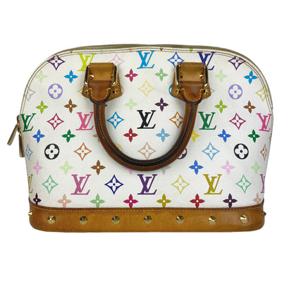 LOUIS VUITTON LIMITED EDITION  TAKASHI MURAKAMI ALMA PM HANDBAG