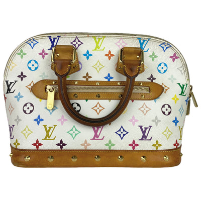 LOUIS VUITTON LIMITED EDITION  TAKASHI MURAKAMI ALMA PM HANDBAG