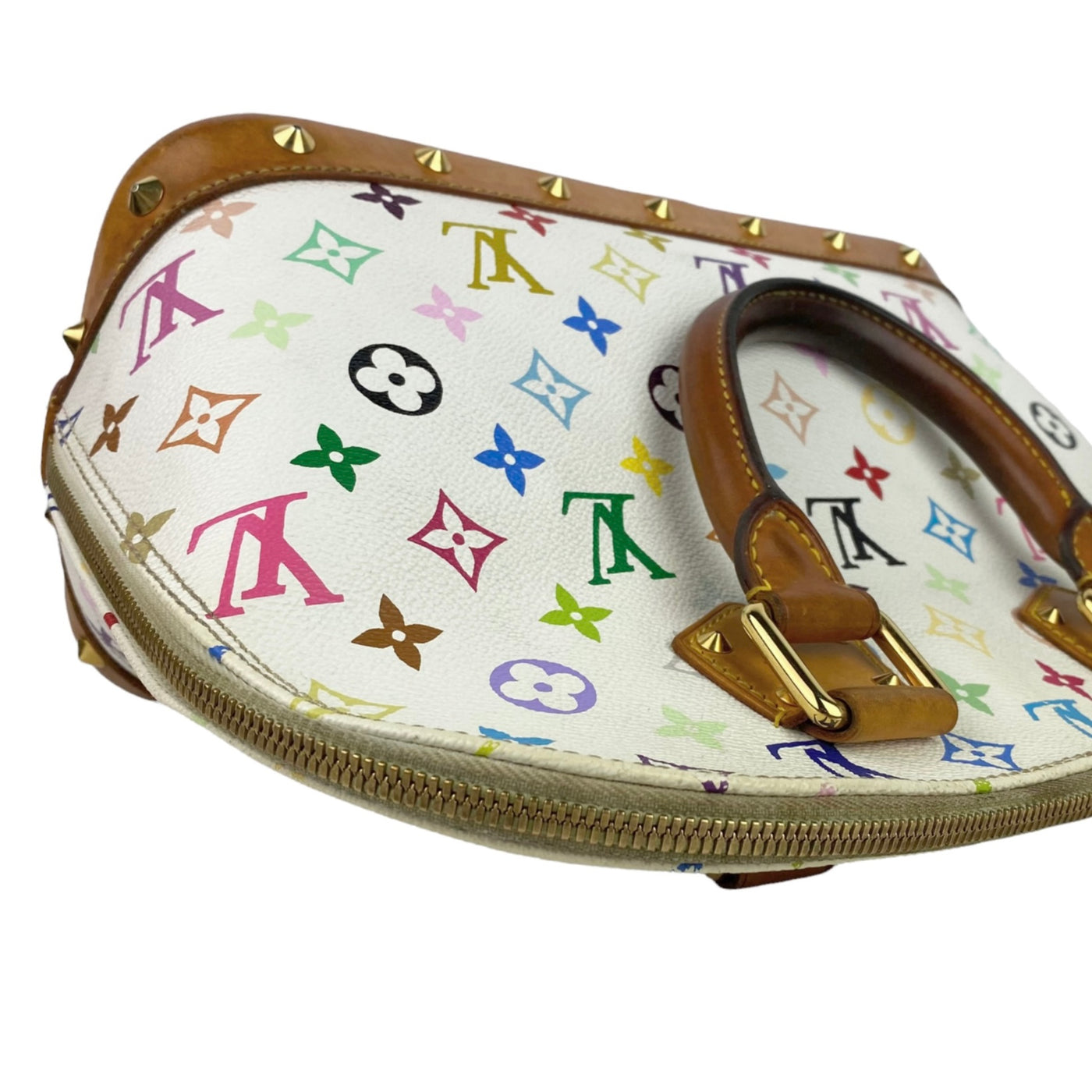 LOUIS VUITTON LIMITED EDITION  TAKASHI MURAKAMI ALMA PM HANDBAG