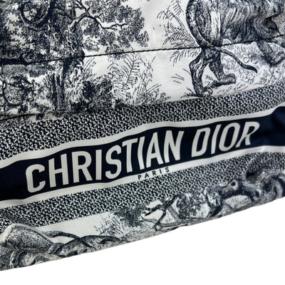 CHRISTIAN DIOR TOILE DE JOUY BACKPACK LOGO DETAIL