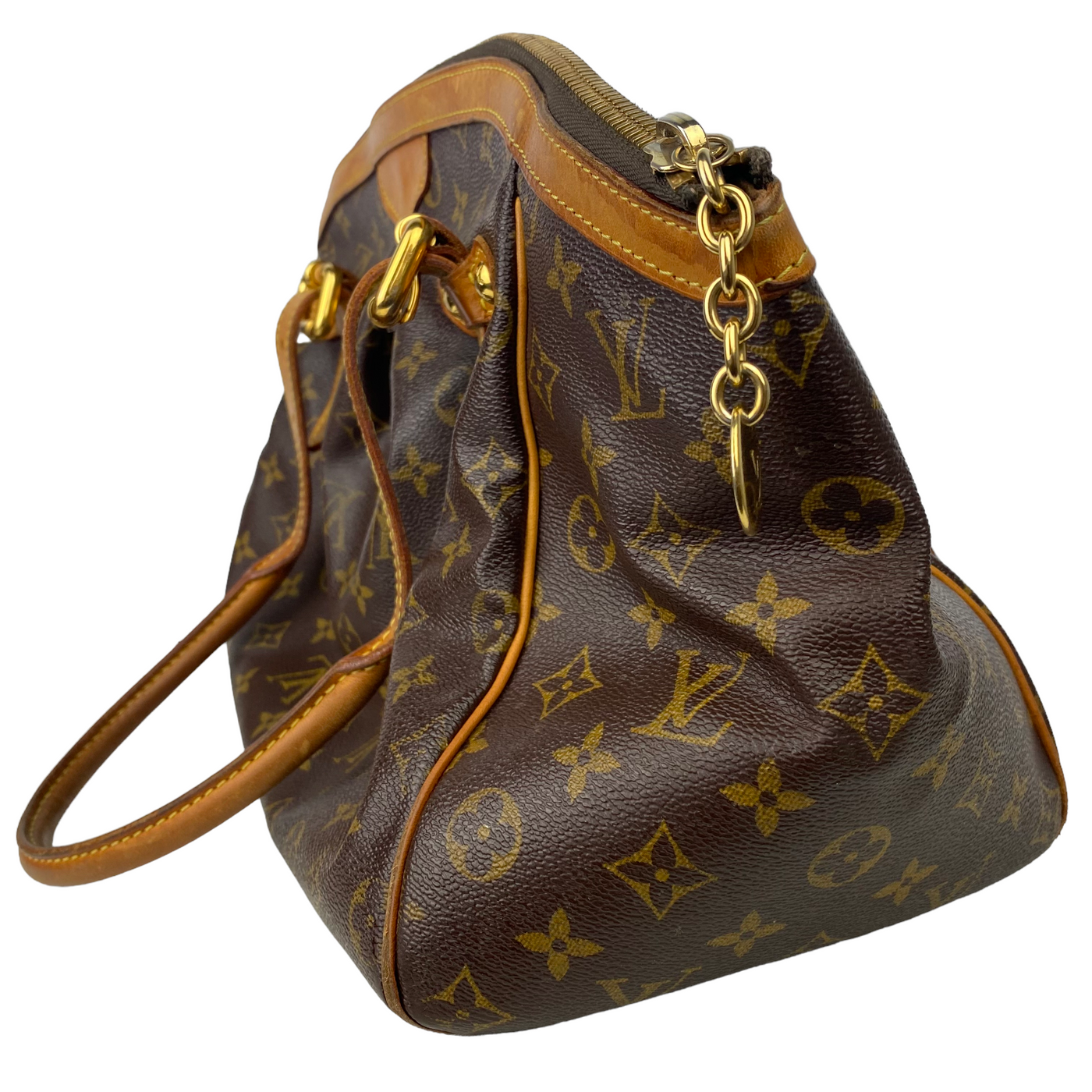 Louis Vuitton Tivoli Handbag Side view 