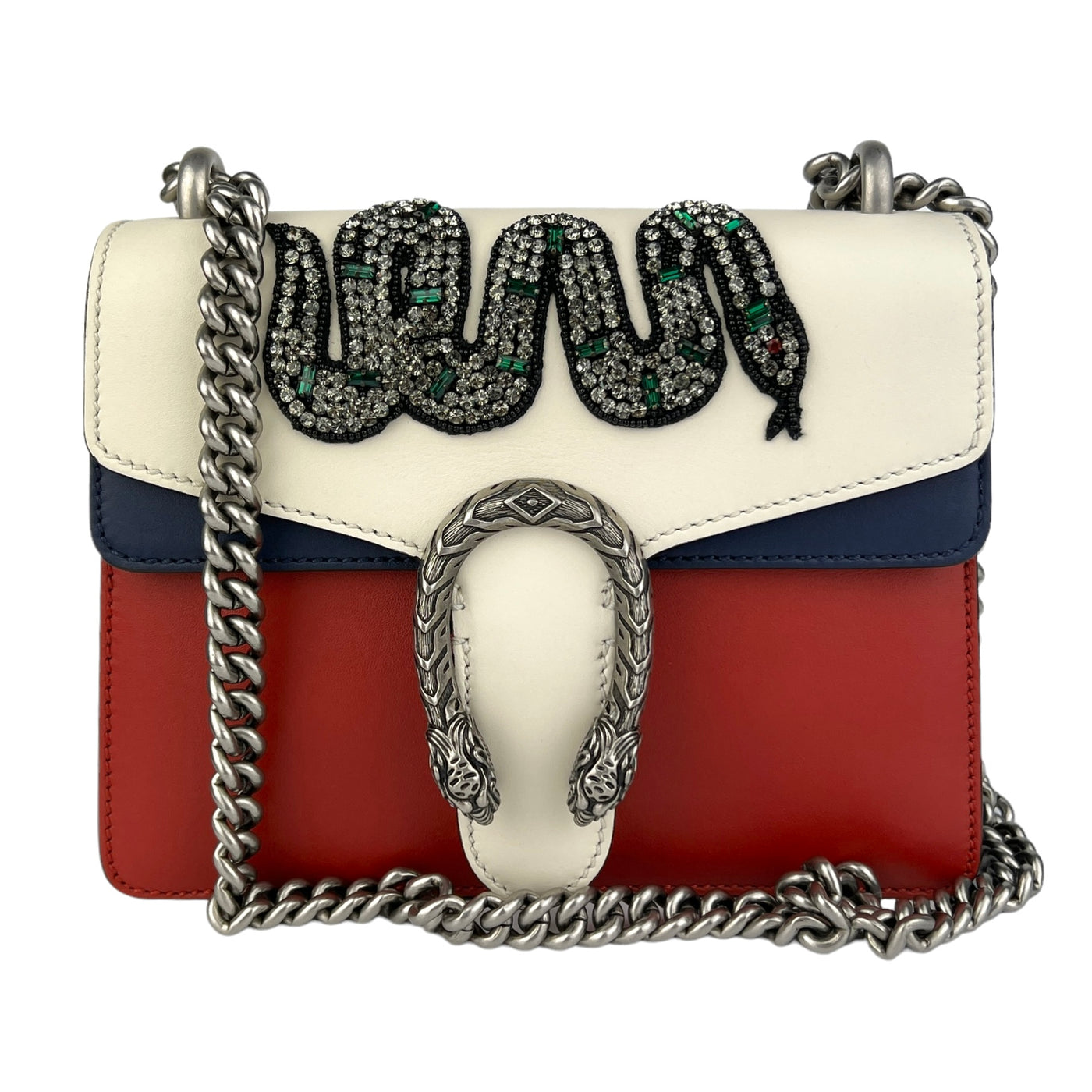 GUCCI DIONYSUS CRYSTAL EMBELLISHED MINI BAG