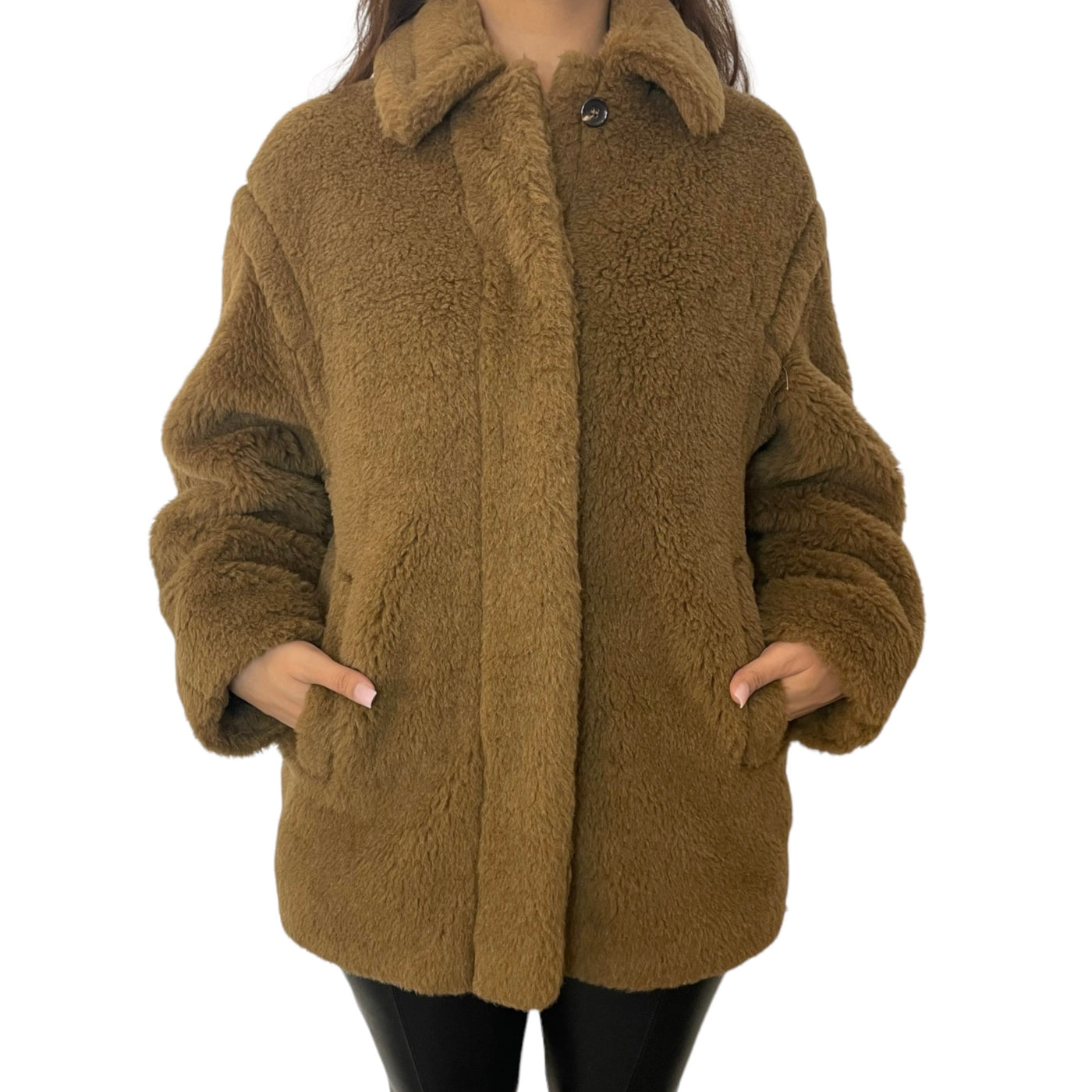 MAX MARA VIALE SHORT ICON COAT SIZE UK 4