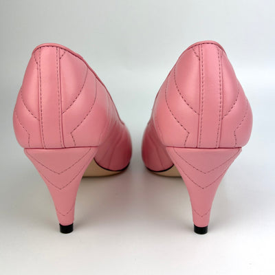 GUCCI CHARLOTTE CHEVRON PUMPS SIZE 36.5/ UK 3.5