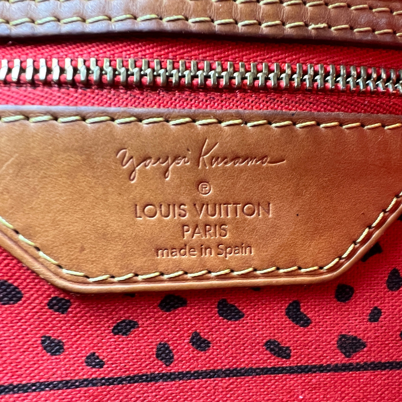 Louis Vuitton Yayoi Kusama Neverfull MM M46390– TC