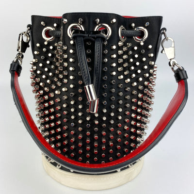 CHRISTIAN LOUBOUTIN MARIE JANE STUDDED BUCKET BAG