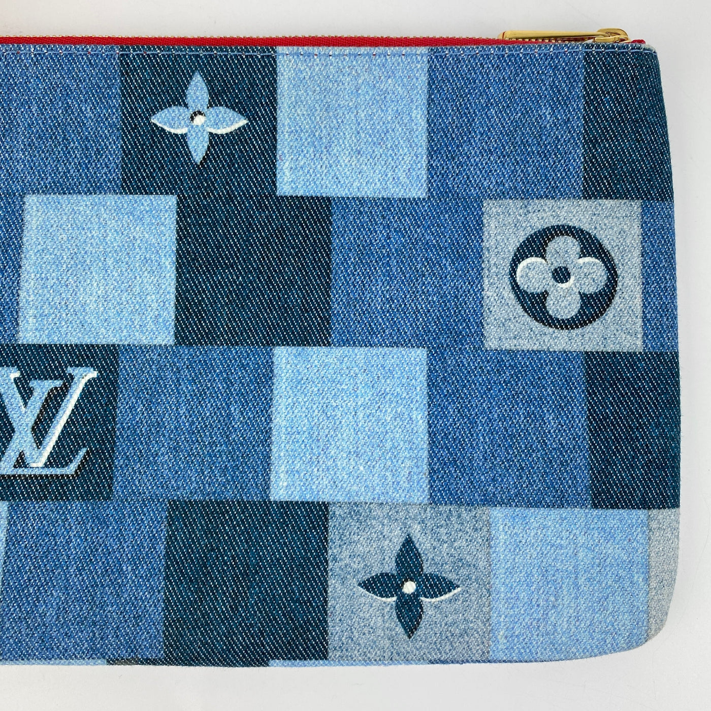 LOUIS VUITTON DENIM CITY POUCH