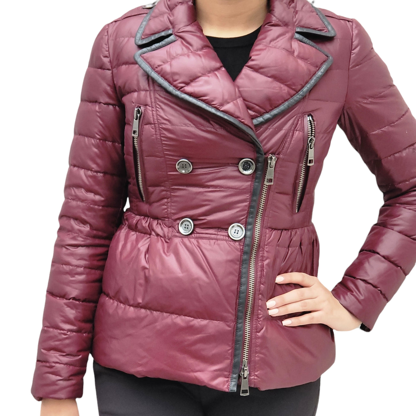 BURBERRY PUFFER COAT SIZE S