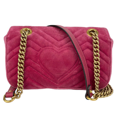 GUCCI MARMONT SMALL VELVET BAG