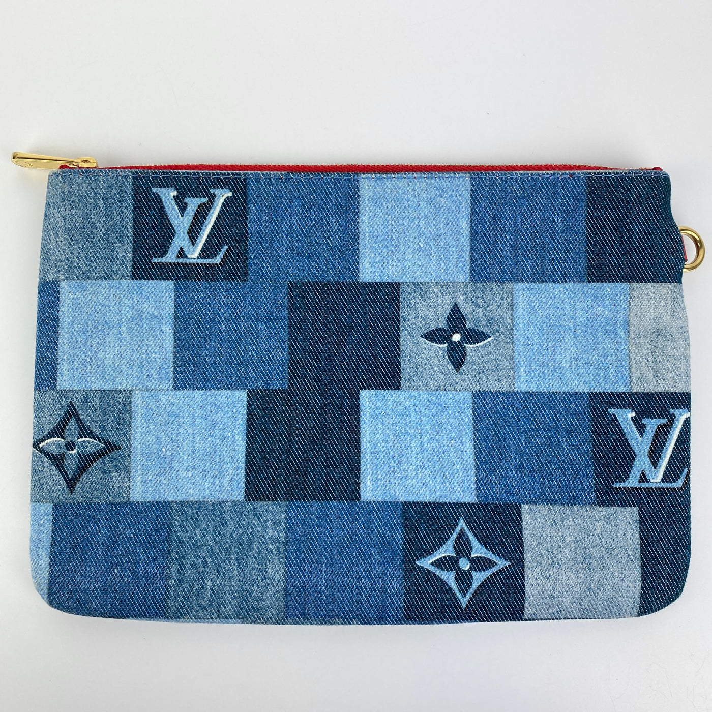 LOUIS VUITTON DENIM CITY POUCH