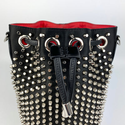 CHRISTIAN LOUBOUTIN MARIE JANE STUDDED BUCKET BAG