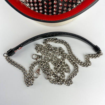 CHRISTIAN LOUBOUTIN MARIE JANE STUDDED BUCKET BAG