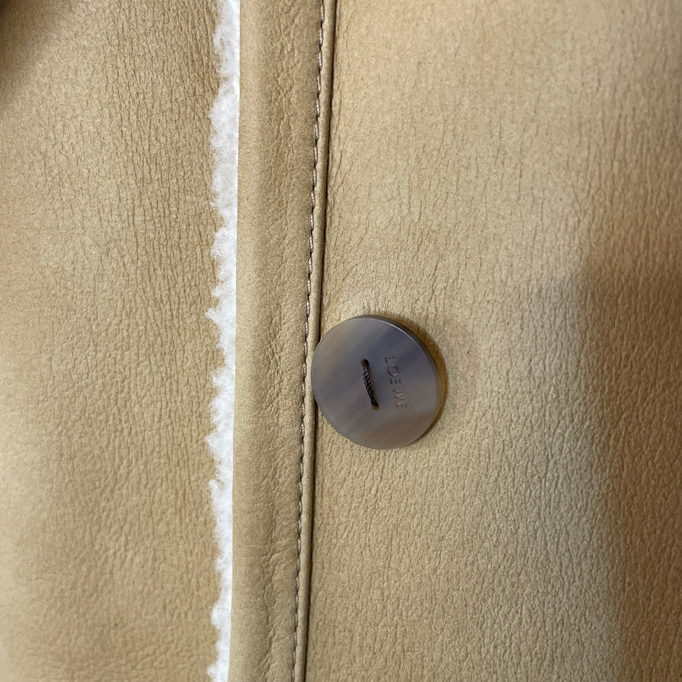 LOEWE SHEARLING SHORT JACKET SIZE UK 6