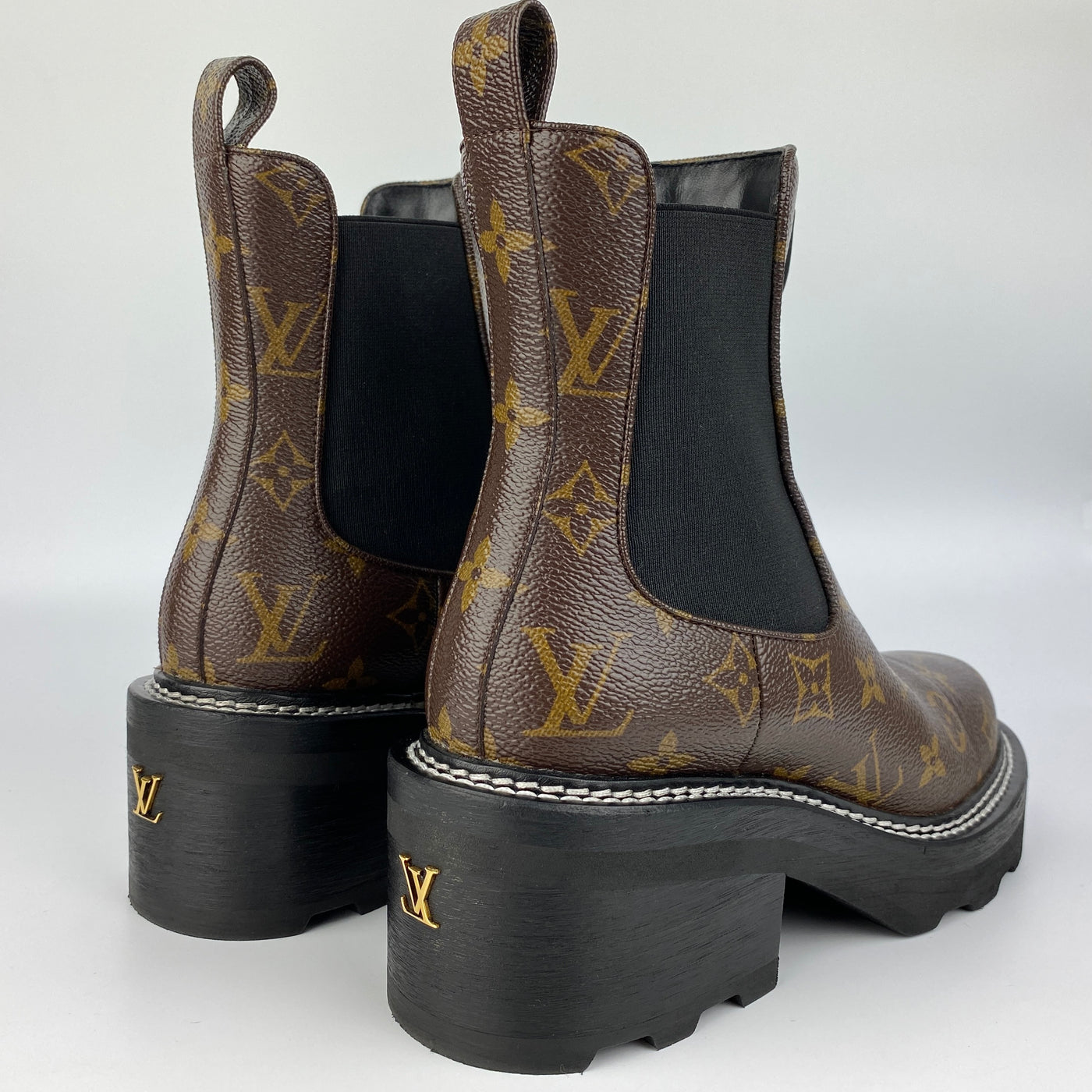 Louis Vuitton Monogram Canvas Star Trail Ankle Boot Size 38 Louis