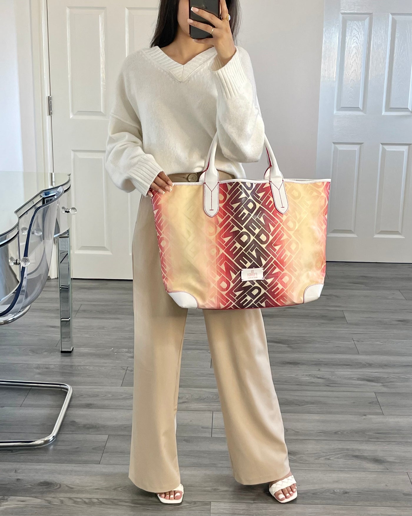 Fendi ombre tote hotsell