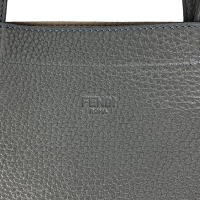 FENDI LOGO SHOPPING TOTE BAG