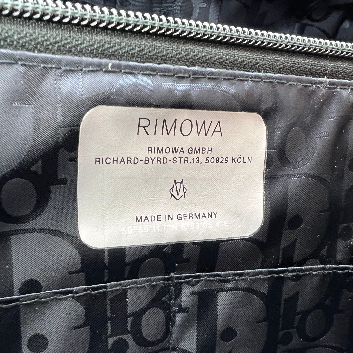 CHRISTIAN DIOR X RIMOWA HAND CASE TRAVEL BAG