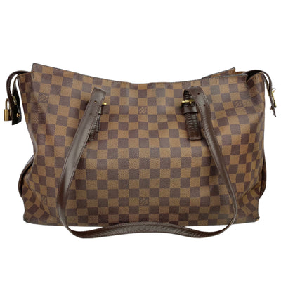 Louis Vuitton Chelsea Zip Tote in Damier Ebene