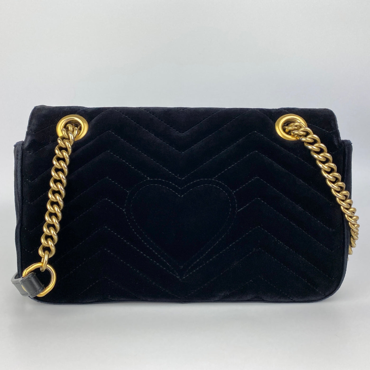 GUCCI MARMONT MEDIUM VELVET BAG