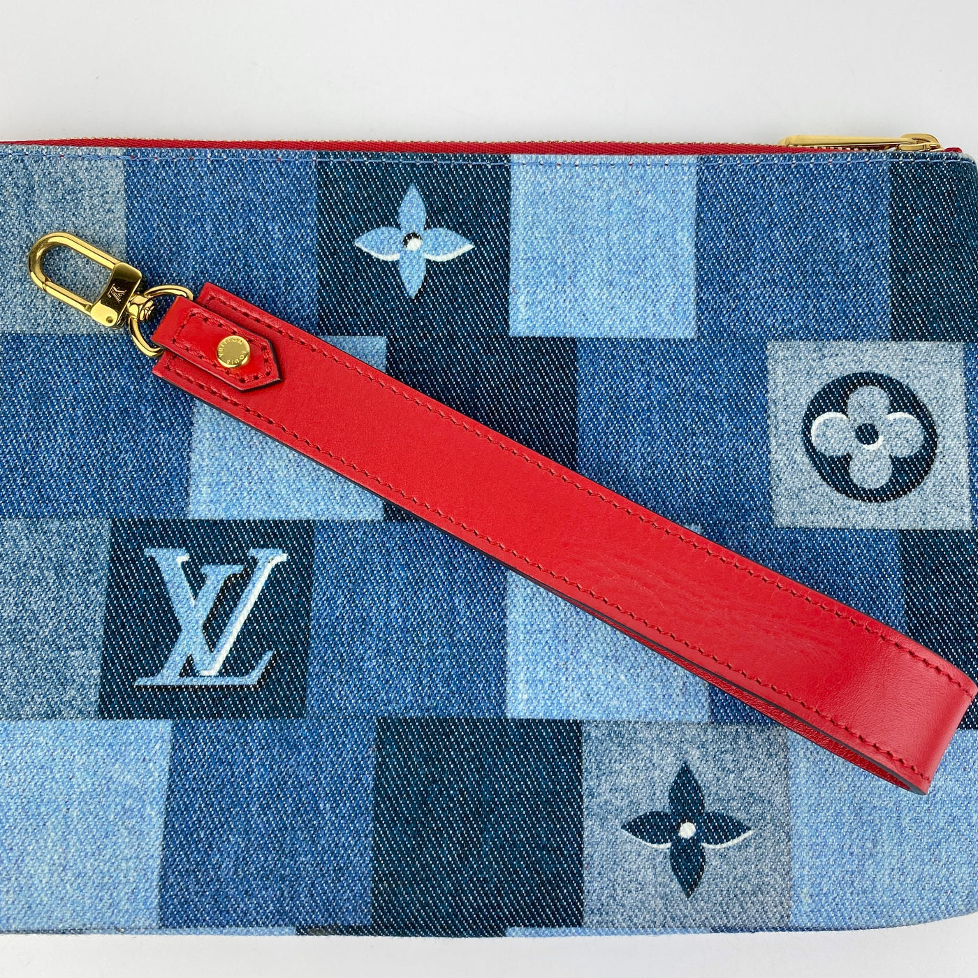 LOUIS VUITTON DENIM CITY POUCH