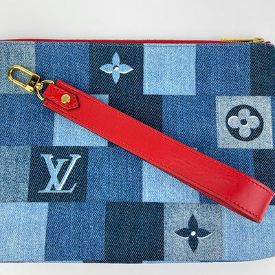 LOUIS VUITTON DENIM CITY POUCH