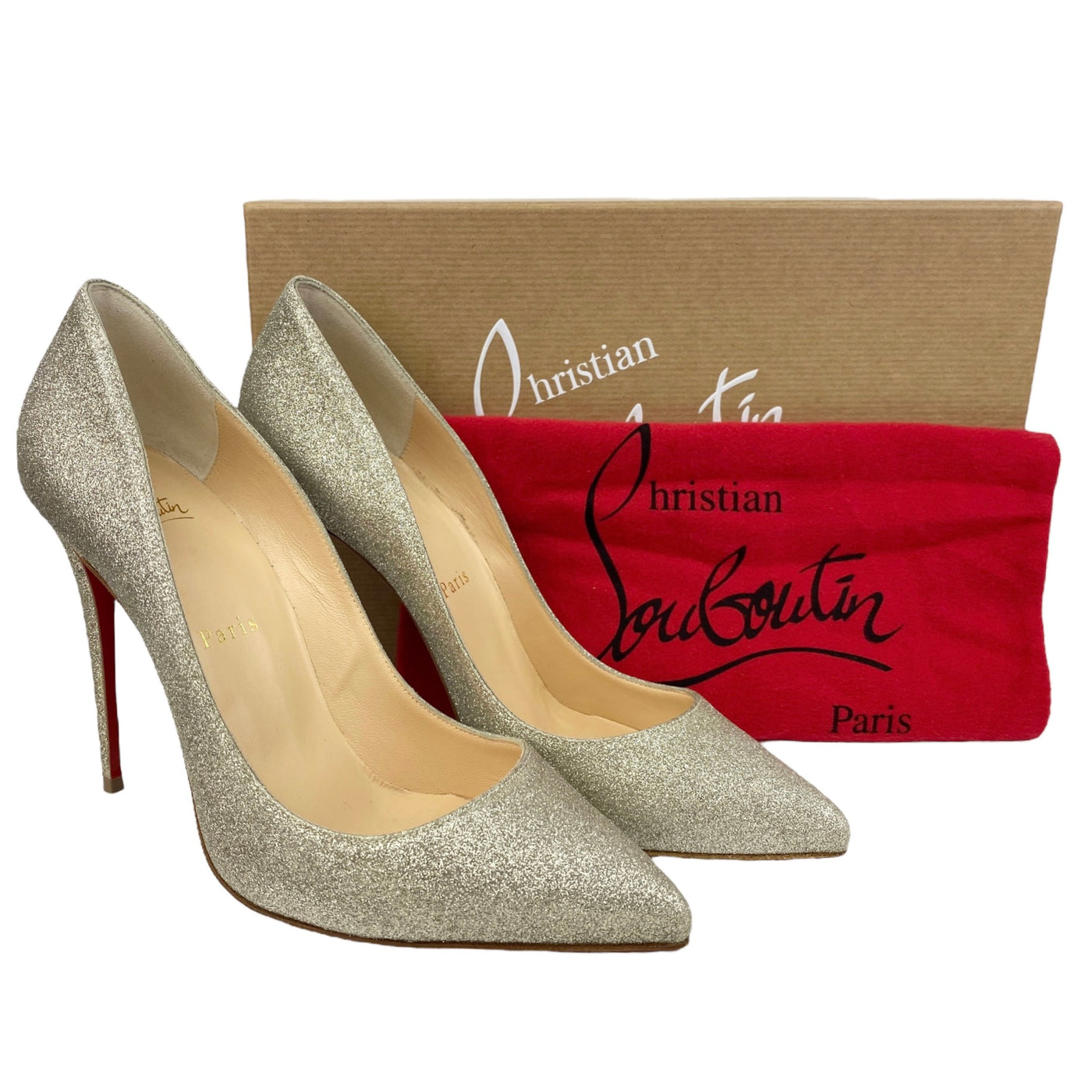 Christian louboutin so kate 2024 glitter