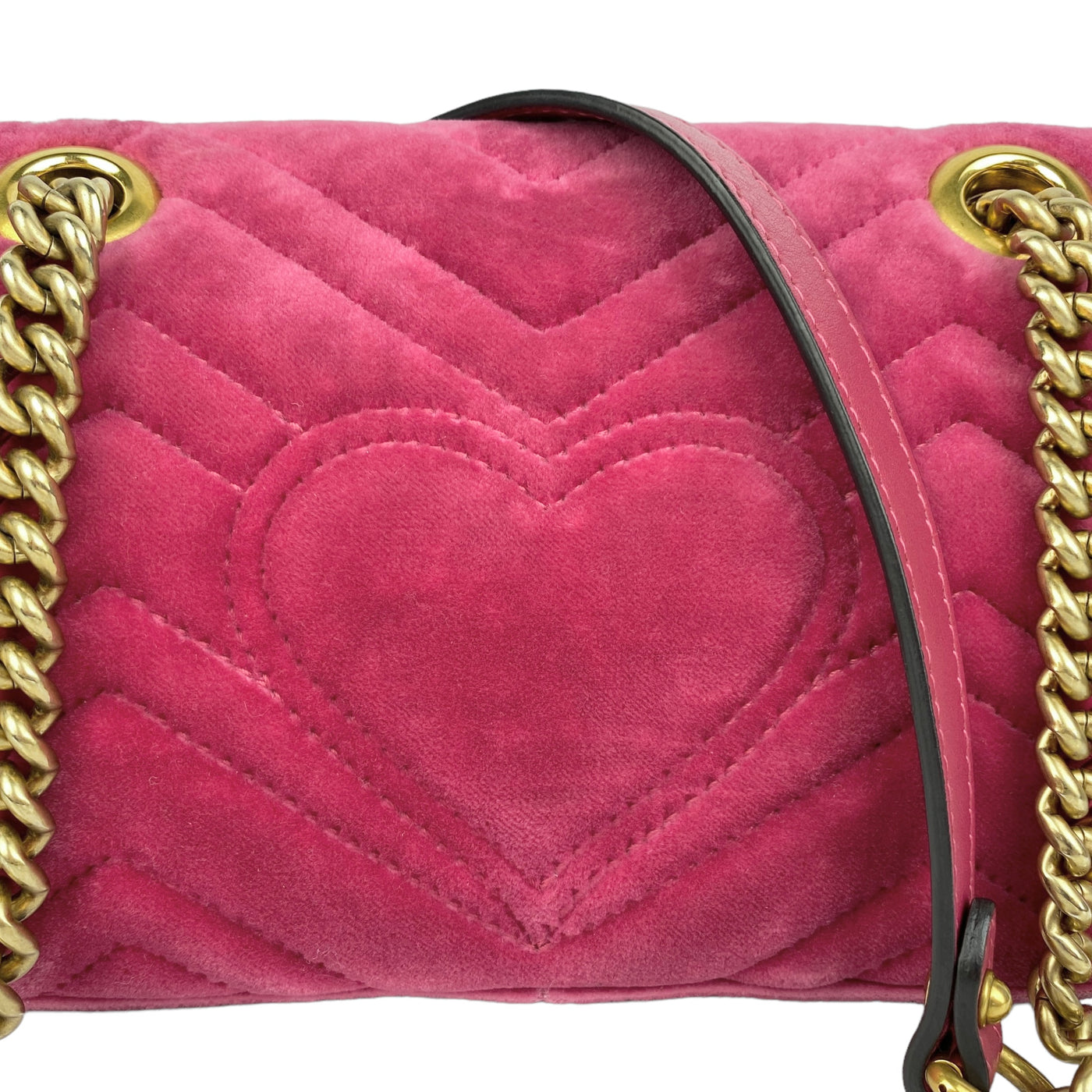 GUCCI MARMONT SMALL VELVET BAG