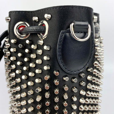 CHRISTIAN LOUBOUTIN MARIE JANE STUDDED BUCKET BAG