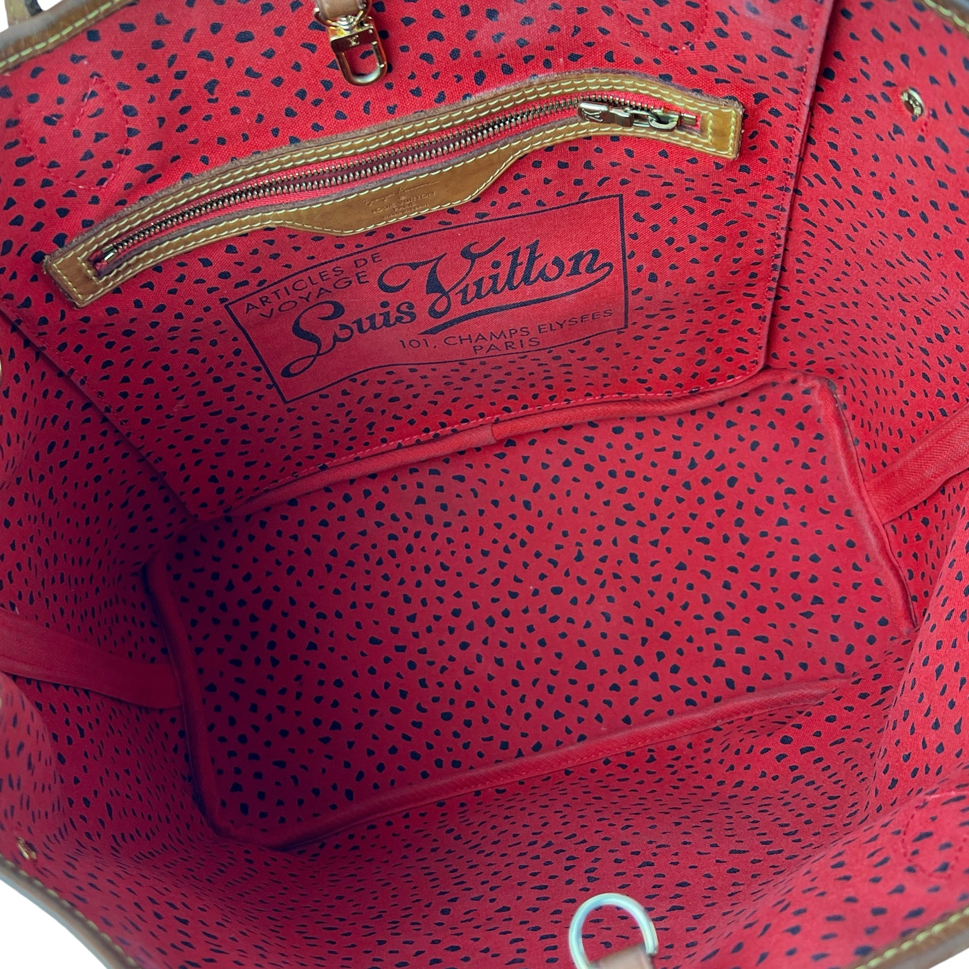 Louis Vuitton Yayoi Kusama Neverfull MM M46390– TC