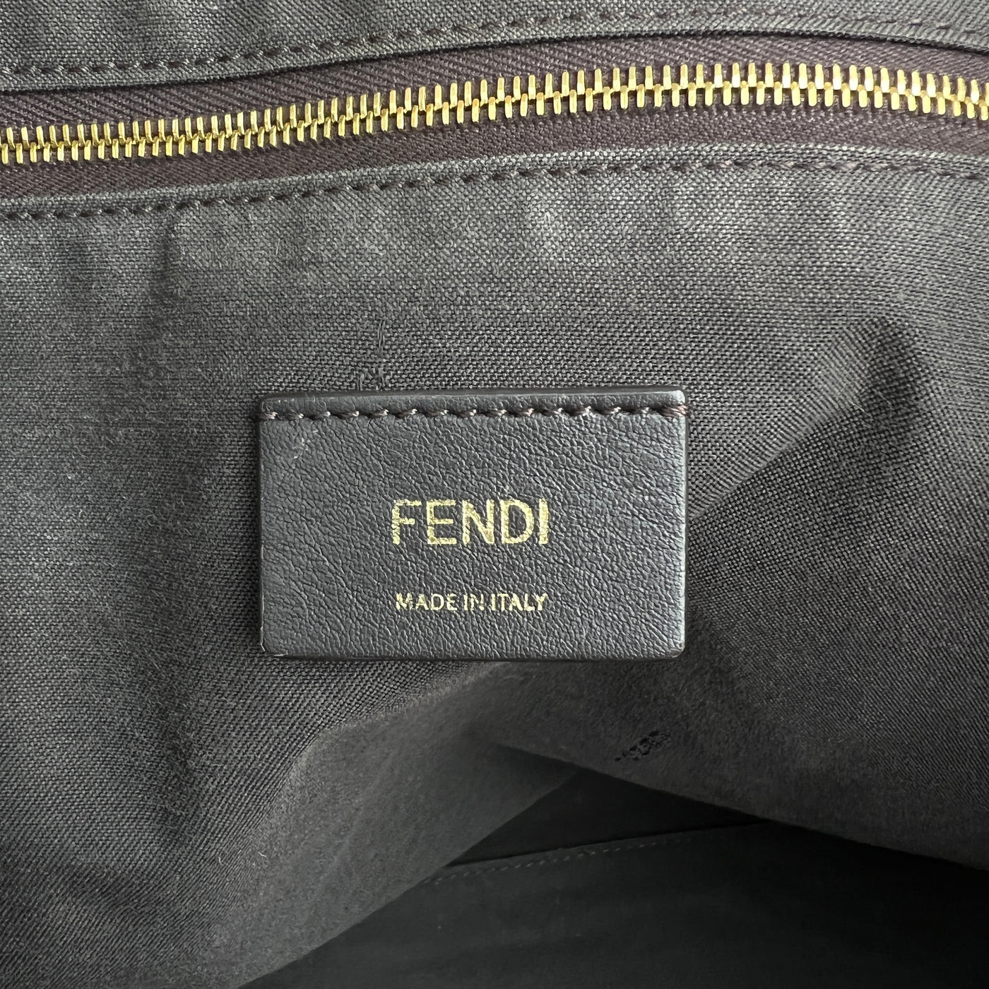 fendi zucca canvas tote bag