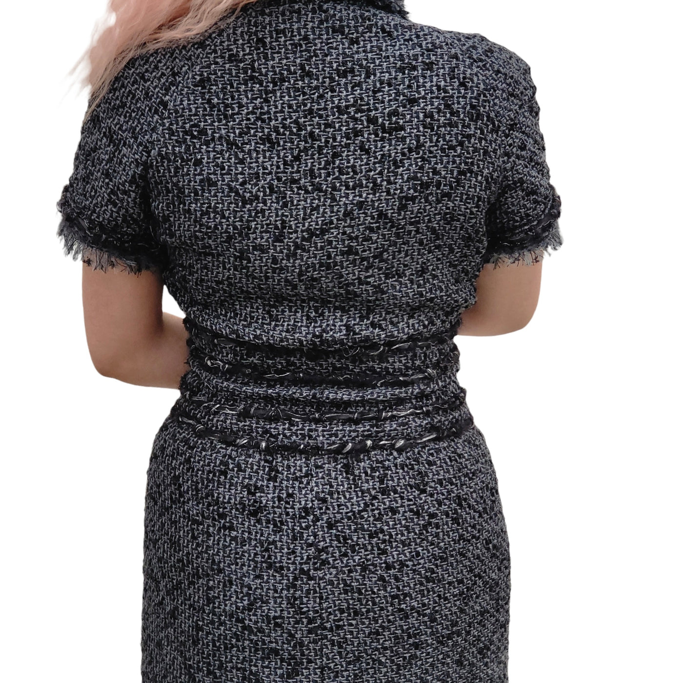 CHANEL TWEED DRESS SIZE 34/ UK 6