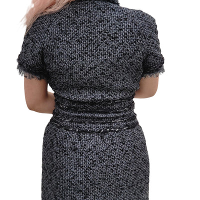 CHANEL TWEED DRESS SIZE 34/ UK 6