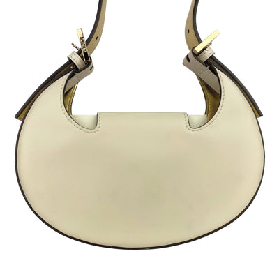 Fendi Cookie Mini Bag in an off-white colour  Rear