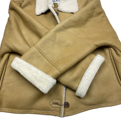 LOEWE SHEARLING SHORT JACKET SIZE UK 6