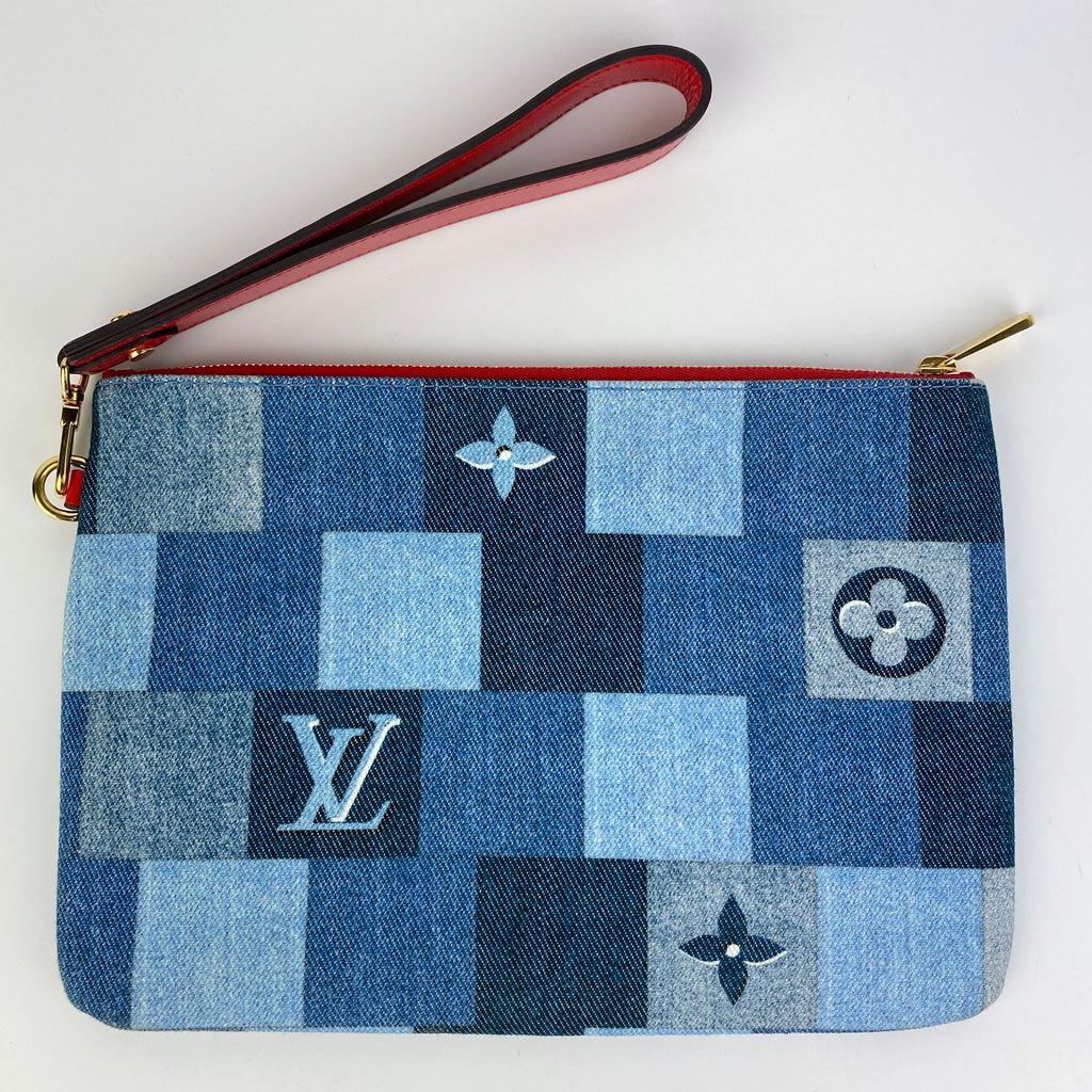 Louis Vuitton Damier Monogram Denim City Pouch