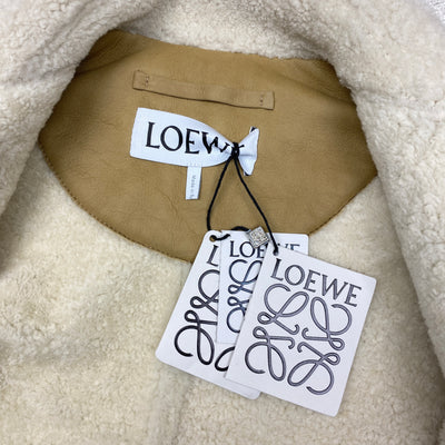 LOEWE SHEARLING SHORT JACKET SIZE UK 6