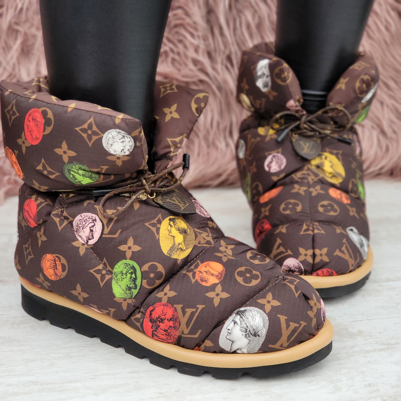 Loius Vuitton Pillow Boots - Luxury Xclusives