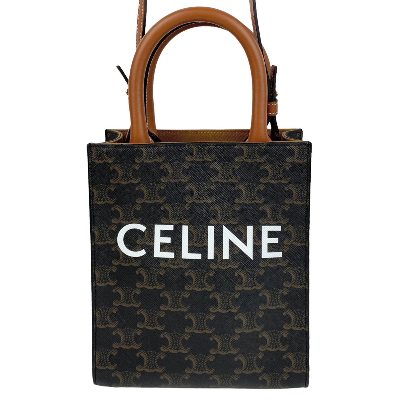 CELINE MINI VERTICAL CABAS TOTE BAG