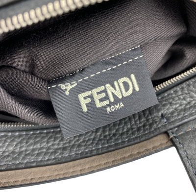 FENDI LOGO SHOPPING TOTE BAG