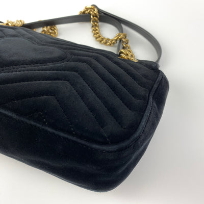 GUCCI MARMONT MEDIUM VELVET BAG