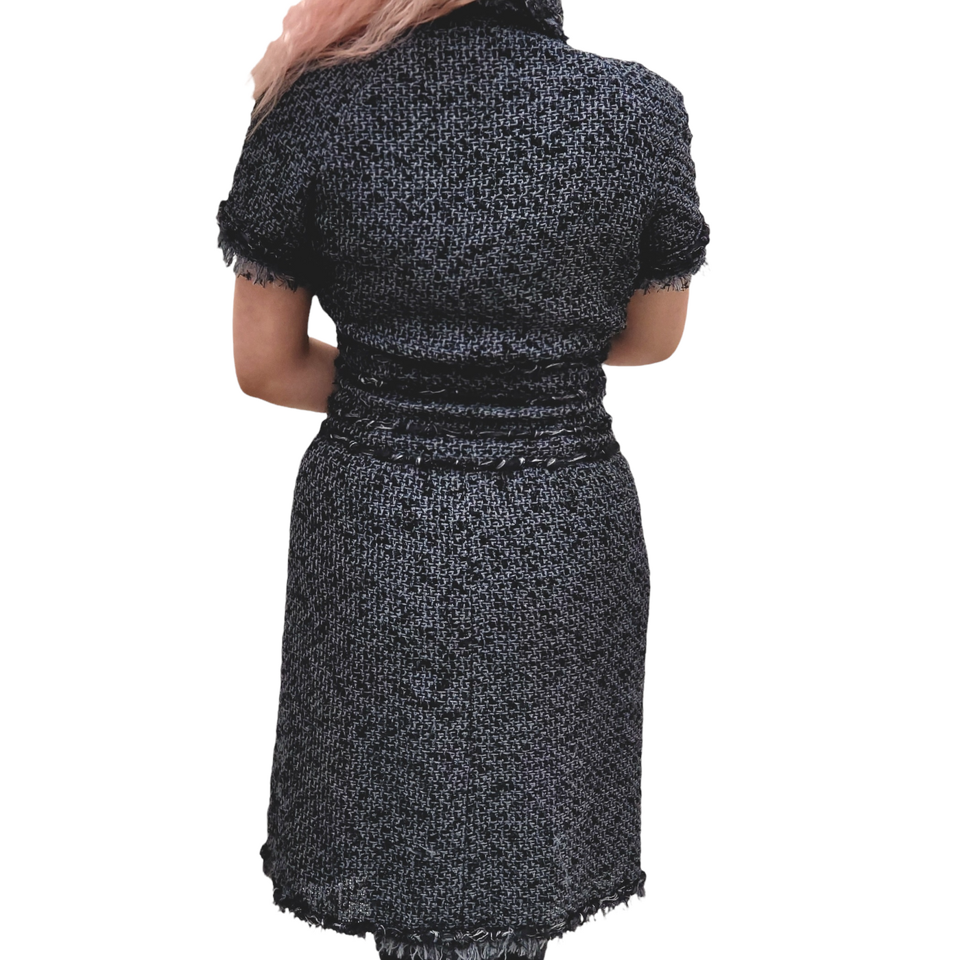 CHANEL TWEED DRESS SIZE 34/ UK 6