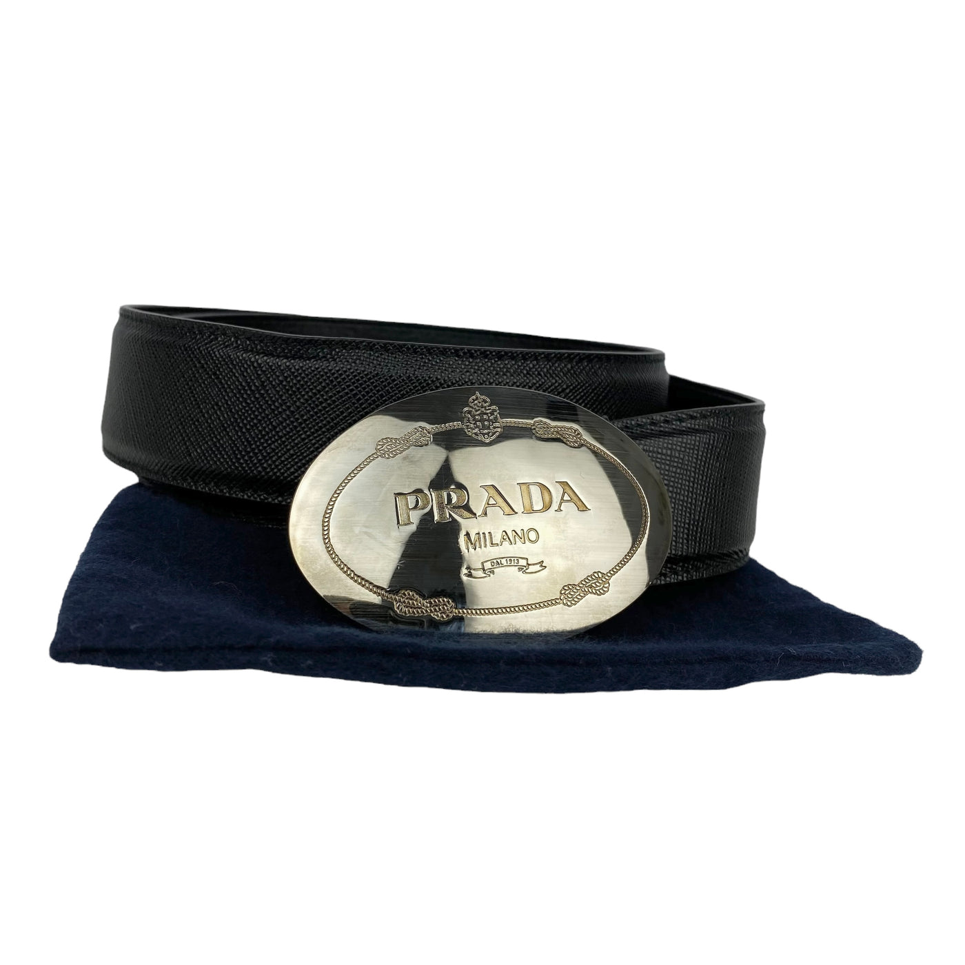 PRADA SAFFIANO BELT