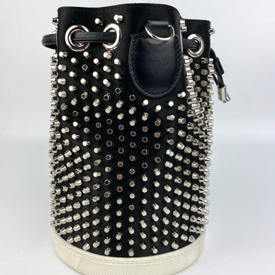 CHRISTIAN LOUBOUTIN MARIE JANE STUDDED BUCKET BAG